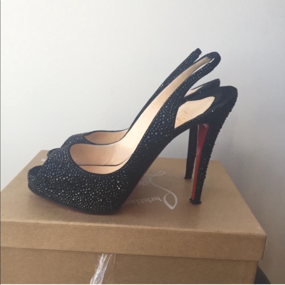 Christian Louboutin Shoes - Christian Louboutin Very Riche Sling Backs Sz 41